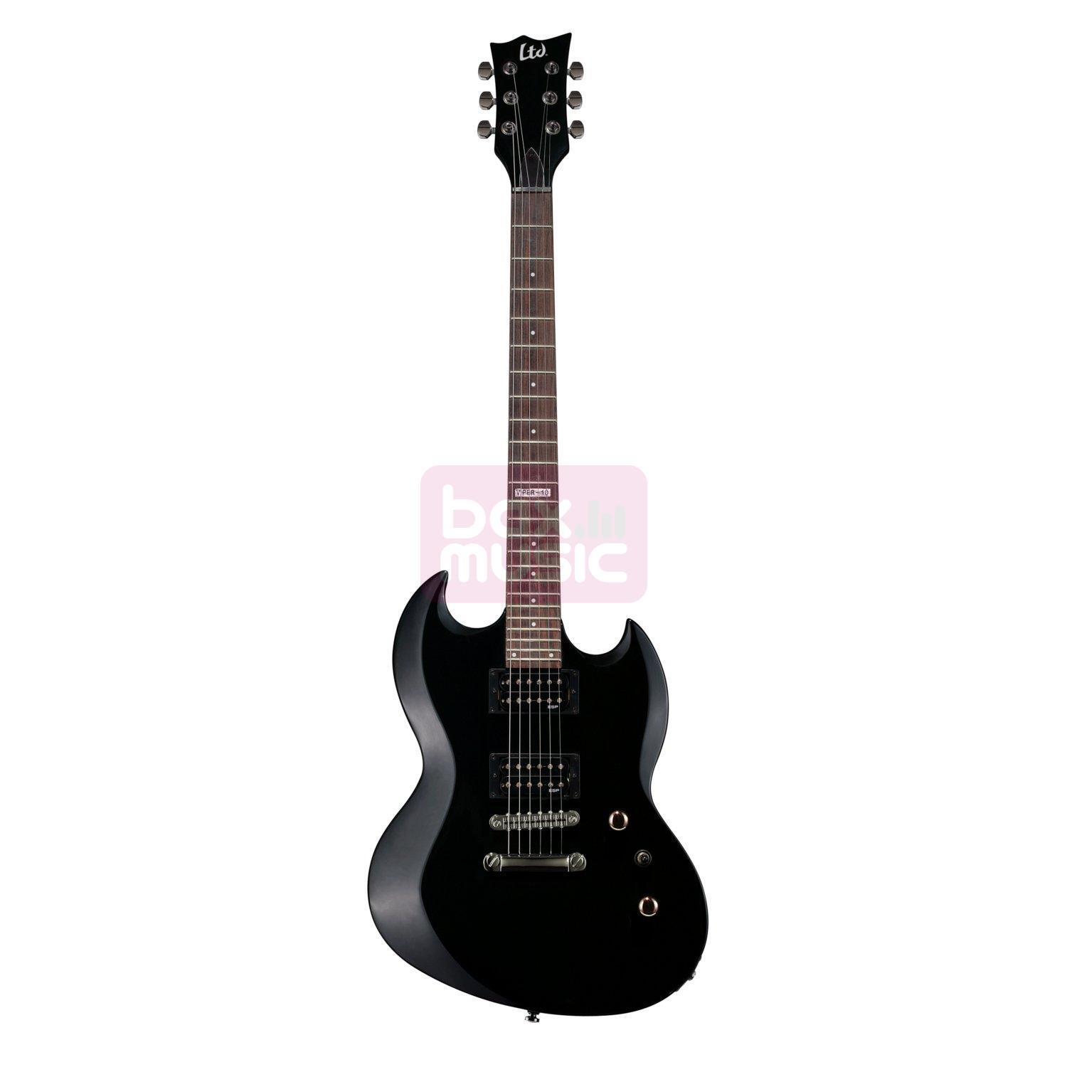 ESP LTD. Viper-10 BLK elektrische gitaar black