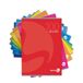 BM BeMore Educentus 0122457 Leerschrift A4, liniatuur Q, ruitjes 5 mm met randen, 100 g/m² papier, verschillende kleuren, verpakking van 10 stuks