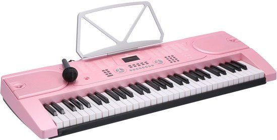 Fazley FKB-050-P Keyboard Piano - 61 Toetsen - Roze