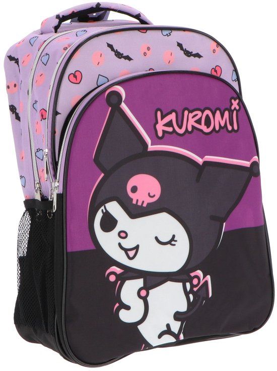 Kuromi Rugzak Polyester Meerkleurig Kinderen 32x42x10cm