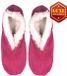 Bernardino Roze echte suede Spaanse sloffen dames maat 37