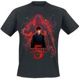 Stranger Things T-shirt - Season 5 - Poster Sorcerer Will Versus Vecna - S tot 4XL - voor Mannen - zwart