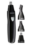 Wahl Neus Haar Trimmer voor Mannen en Vrouwen 3-in-1 Oor en Wenkbrauw Trimmer, Oplaadbare, Wasbare Hoofden