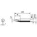 ERSA ERSADUR 0842ED continu soldeerpunt recht beitelvormig 3,2 mm