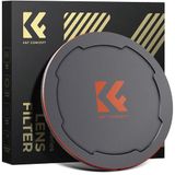 K&F Concept 2-in-1 magnetische metalen lensdop met schroefdraad 86 mm
