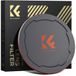 K&F Concept 2-in-1 magnetische metalen lensdop met schroefdraad 86 mm