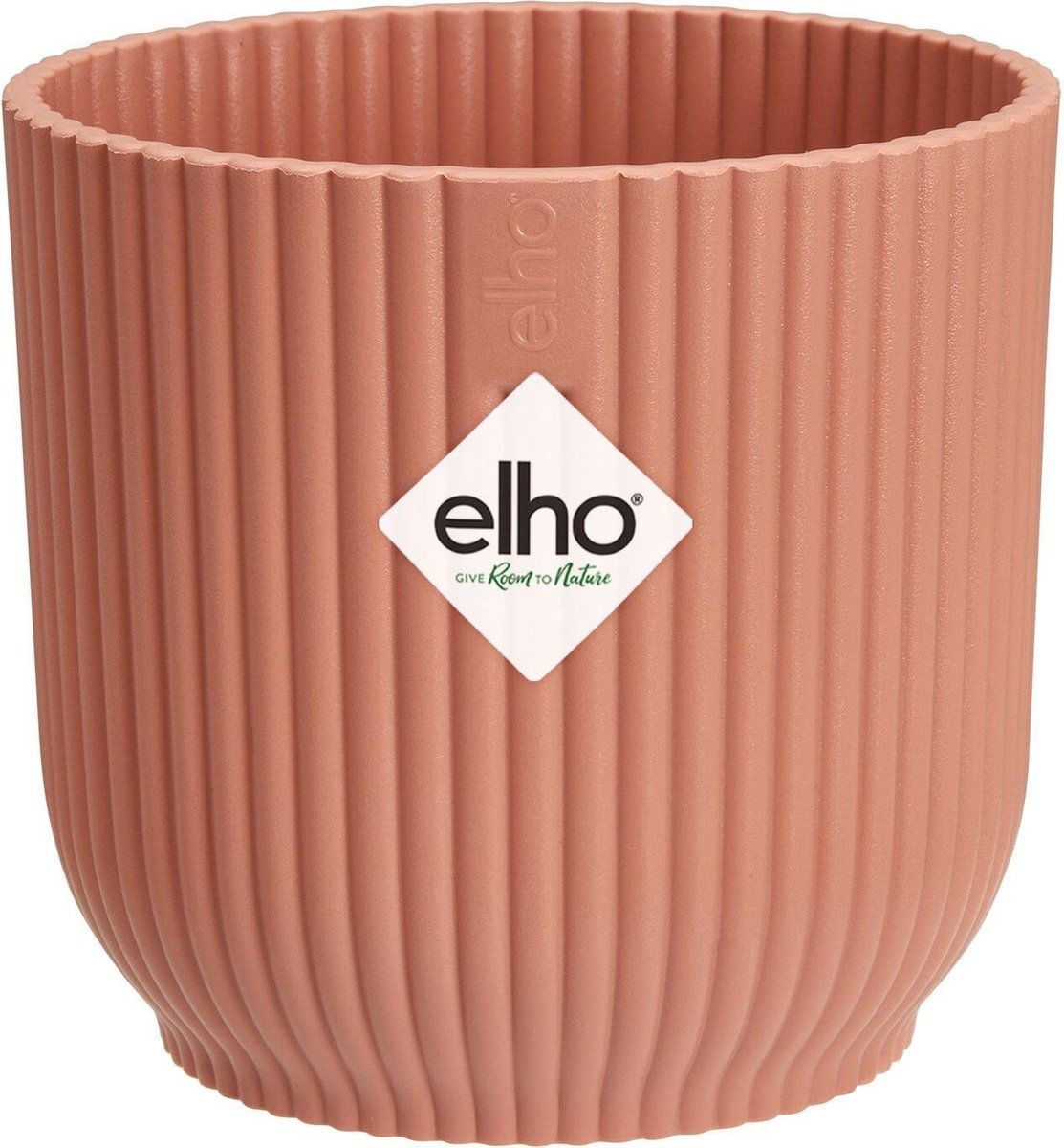 elho Vibes Fold Rond Mini 9 - Bloempot voor Binnen - Roze