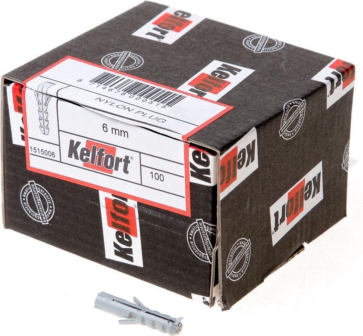 Kelfort nylonplug 6 x 30mm