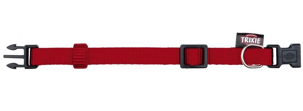TRIXIE Premium Halsband - XS-S - Rood - Nylon - 22-35 cm/10 mm