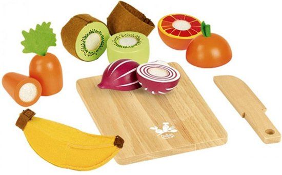 Vilac Set Gesneden Fruit & Groenten 14st