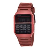 Casio CA-53WF-4B Montre unisexe digitale rouge