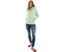 Superdry Essential Logo hoodie met rits Dames Surf Spray Green