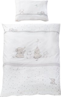 Roba 2-delige Beddengoedset 'Sternenzauber' - 100 x 135 cm - Wit