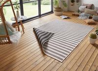 Tapeso Design vloerkleed Delilia 103746 120x170 cm Crème & Zwart
