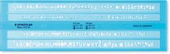 STAEDTLER Mars 572 FL Schriftsjabloon