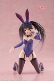 Taito Prize Date A Live V PVC Statue Desktop Cute Figure Kurumi Tokisaki Bunny Ver. Renewal 13 cm