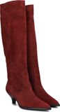 LINA LOCCHI Av 256 Laarzen - Suède - Dames - Rood - Maat 37