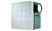 Vortice 12065 inbouw-schachtventilator, timer en vochtigheidsbediening, 110 m3 per h luchtcapaciteit, Micro 100 T HCS wit