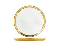 H&H Goldie glasplaat met gouddraad, 21 cm