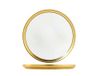 H&H Goldie glasplaat met gouddraad, 21 cm