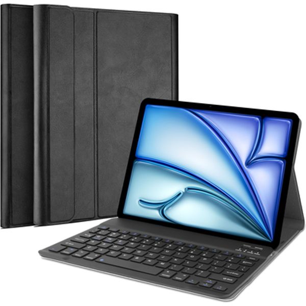 Just in Case iPad Air 11 2024 (6th Gen) QWERTY Bluetooth Keyboard - Black