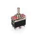 EDM E45034 schakelaar 6 pinnen ON/OFF/ON, meerkleurig
