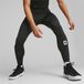 PUMA Hoops Team Baselayer basketballegging voor Heren, Zwart, Maat XXS