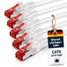 1aTTack.de Cat6 SFTP LAN netwerkkabel 5x 3m RJ45 Ethernet transparant