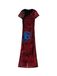 Desigual robe rouge / noir