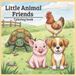 Little Animal Friends: Coloring book