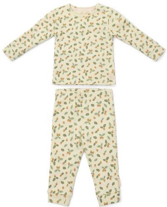 Little Dutch Pyjama - Maat 98/104 - Groen - Night Acorns & Leaves