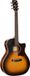 Cort COGA1EOPSB Folk Guitar, GA1E, Open Pore Sunburst, Preamp