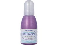 Tsukineko Brilliance Inker, Pearlescent Purple
