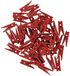 Mopec Box 100 mini-wasknijpers, hout, rood, 1,5 x 5 x 6 cm