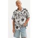 Levi's S/s Classic Camper Tropical Island Egret Maat: S | Casual Overhemden Outlet | Heren | Wit