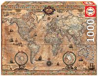 Educa - Historic Geography Puzzel | 1000 Stukken Volwassenen | 14+