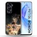 Versterkte Honor Versterkte hoes voor Honor 90 Lite 5G Manga One Piece Ace Zwart