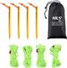 NILS CAMP NC1726 - Tentharingtrekker - Aluminium - Nylon - 18,5 cm