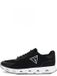 GUESS Baskets Ease Heren Zwart Wit Synthetisch/Textiel Maat 44