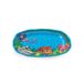 EGAN Ovaal dienblad van melamine lichtblauw Laurel Burch lijn Jungle