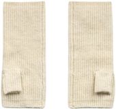 Le Temps des Cerises Tecla Unisex Handschoenen - Effen - Polyester - IJs/Wit - One Size