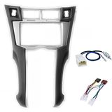 Sound Way Autoradio Installatiekit, 2 DIN frontpaneel, compatibel met Toyota Yaris 2005-2010, Vitz 2005-2010, Platz 2005-2010