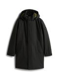 Tommy Hilfiger Tech MW0MW41362 Gewatteerde herenparka met capuchon, zwart, M