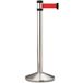 Manutan Expert Poteau chromé avec sangle - 2 m - Aluminium