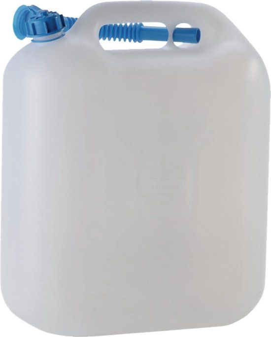 Jerrycan voor water 20 liter wit