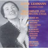 The Archipel Der Komplette Radio Recital Cycle 1941