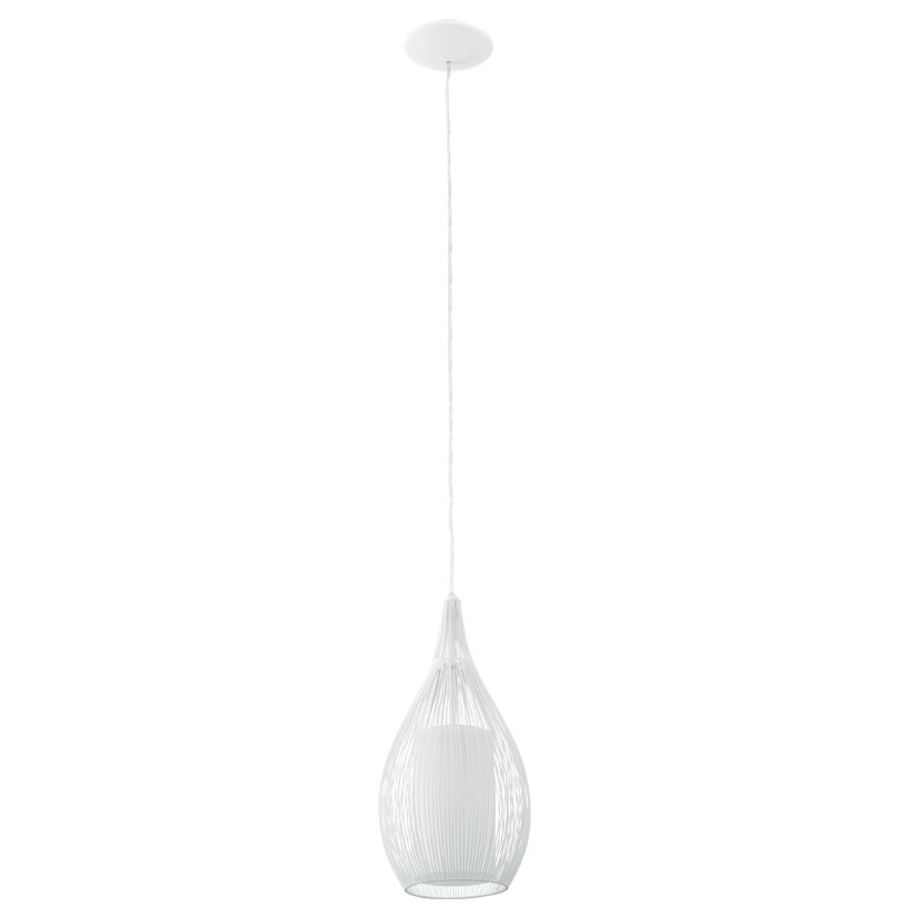 EGLO Razoni Plafondlamp - Wit - Rond - E27 - Opbouw