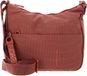 Mandarina Duck MD20 Hobo Sac bandoulière Pecan Nut Rouge clair