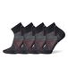 Smartwool Run Zero Cushion Ankle Chaussettes Noir EU 34-37 Homme