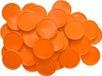 CombiCraft Blanco consumptiemunten / drankmunten Ø29mm - Oranje - 1.000 stuks